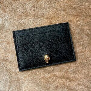 Alexander McQueen Leather Card Holder